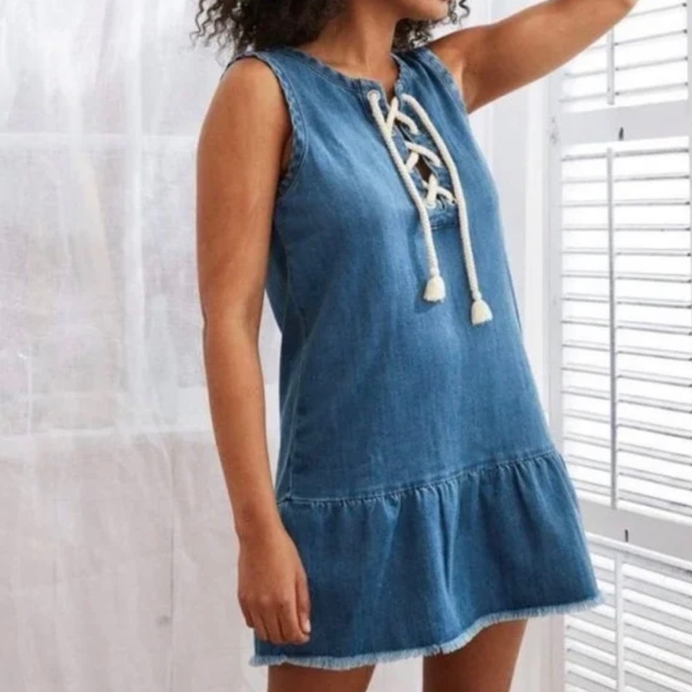 NWT Aerie Denim Dress